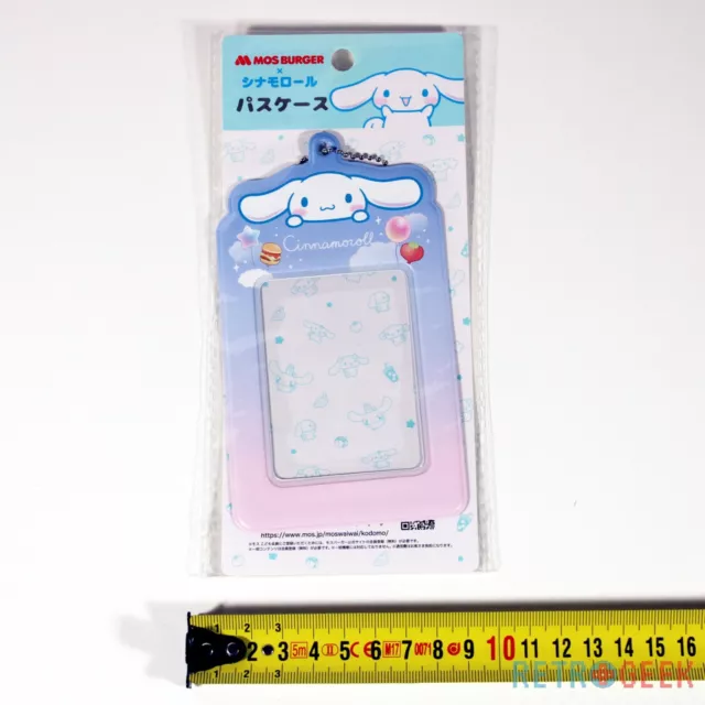 Pass Card Case Mos Burger X Cinnamoroll [JAP] Sanrio NEW