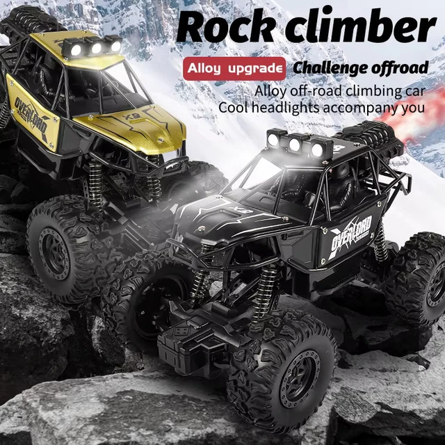 Cimbing Rocks 2.4G 4WD RC Rock Crawler Car Remote Control Off Road Climbing Vehicle ...
