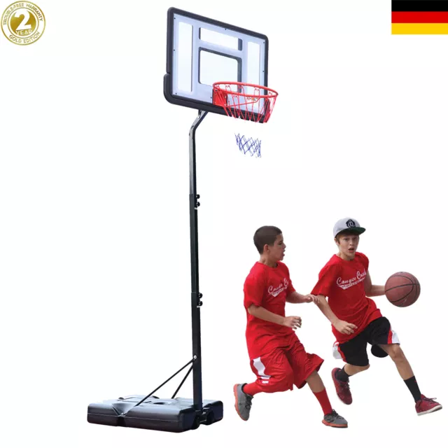 Basketballkorb Basketballständer Basketballanlage Outdoor Korbanlage 210-260cm