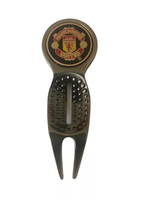 Manchester United FC DIVOT TOOL Et Magnétique Marqueur Balle Golf