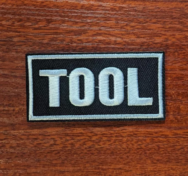 Tool Band Patch Alternative Metal Rock Embroidered Iron On Patch3x1.5"