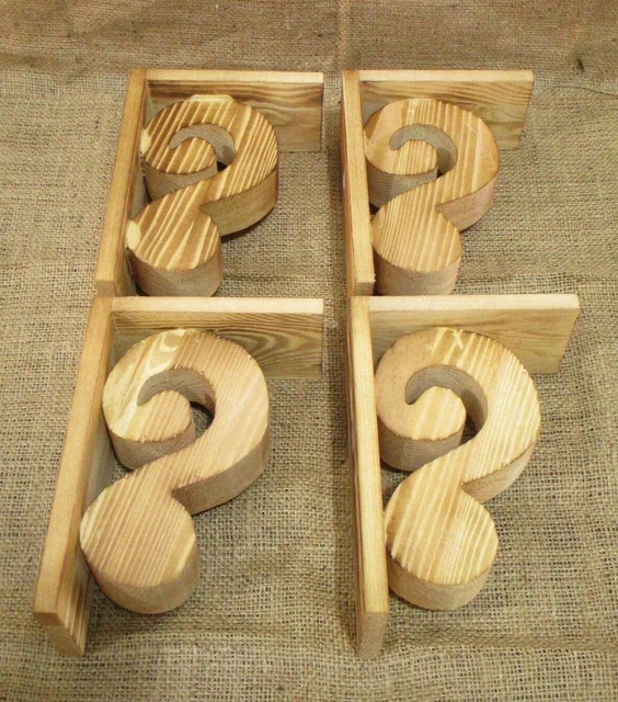 4 soportes de ménicas de madera quemada 7"" X 2 1/2"" x 5"" soporte soporte soporte soporte soporte utilería 4 soportes de ménicas de madera quemada 7"" X 2 1/2"" x 5"" soporte soporte soporte soporte soporte utilería