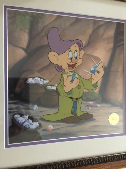 DISNEY, DOPEY "Dazzling", Snow White Seven Dwarfs, Limited Edition