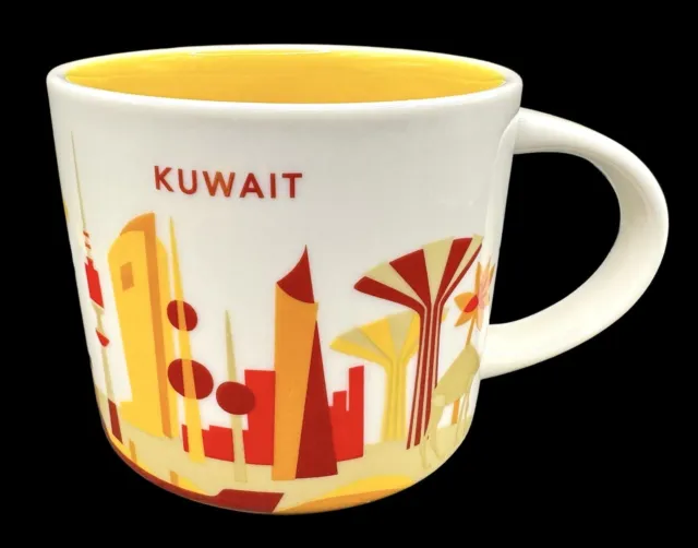 Starbucks Coffee Mug Cup Kuwait 2016 You are Here Collection 14oz