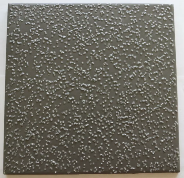 6x6 Tile Gray Slip Resistant Retired Mosaic Ceramic C#WHF3 1 Pc