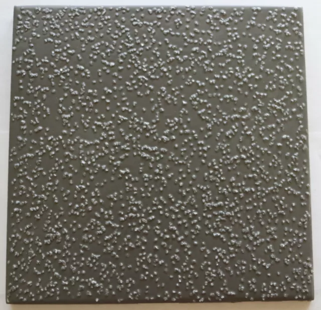 6x6* Tile Gray Slip Resistant Retired Mosaic Ceramic C#WHF3 1 Pc