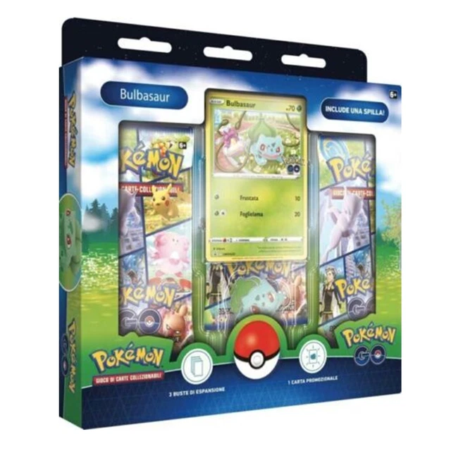 Gioco pokemon Go mazzo di carte collezionabili  Bulbasaur  per bambini