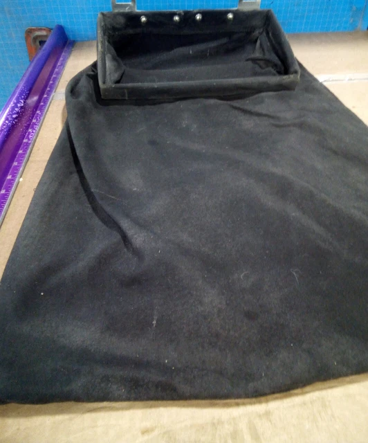 Drill Press Chip Bag with Bracket Black)