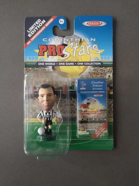 CORINTHIAN PROSTARS ZINEDINE Zidane Juventus Loose Football Figure