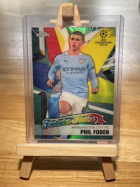 2020 Phil Foden Topps Chrome Sapphire 【公式通販】