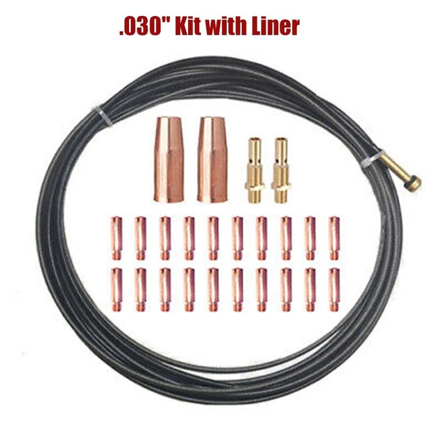 TIPS NOZZLE DIFFUSER Liner MIG Torch Welding Tips Welding Torch With ...