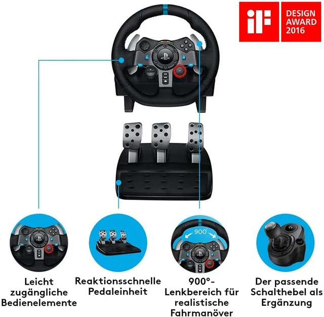 Marchand: Logitech G29 Driving Force Jeux Rennlenk PS4 PS5 PC État : Bien 5