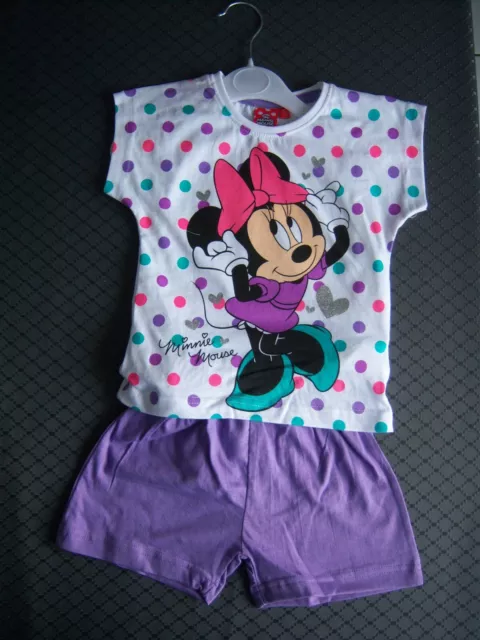 Pyjama Ensemble Tee-shirt Short Minnie + cadeau