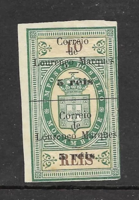 1899 Lourenco Marques, Overprint On Mozambique Stamp