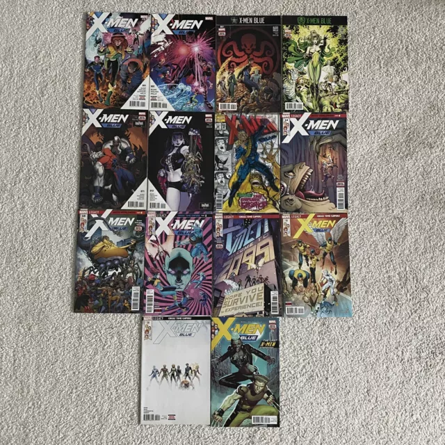 Marvel Comics X-Men Blue 2017 Lot #1 2 7 9 11 12 13 14 15 16 17 19 20 23