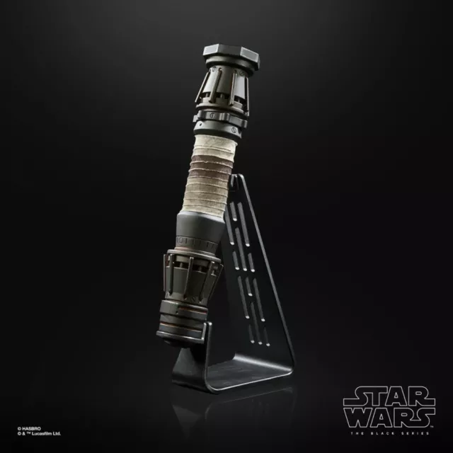 Hasbro - Sabre Rei Force Fx Lightsaber - Black Serie Replica Elite Version