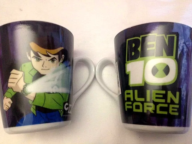 Taza de Cerámica 10cm - Ben 10 Alien Force - Ben Diez Nuevos