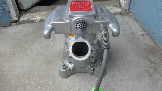 Clarke American sanders super 7r edger wood floor sander no bag
