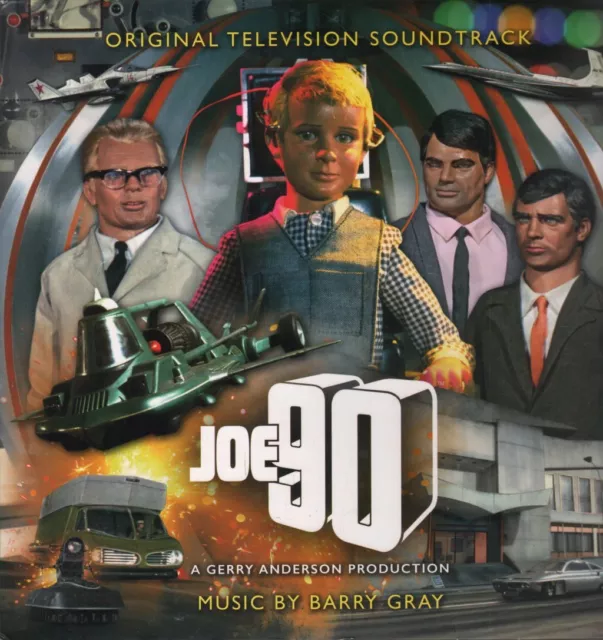 Barry Gray Joe 90 (Original Television Soundtrack) double LP vinyl Europe Silva