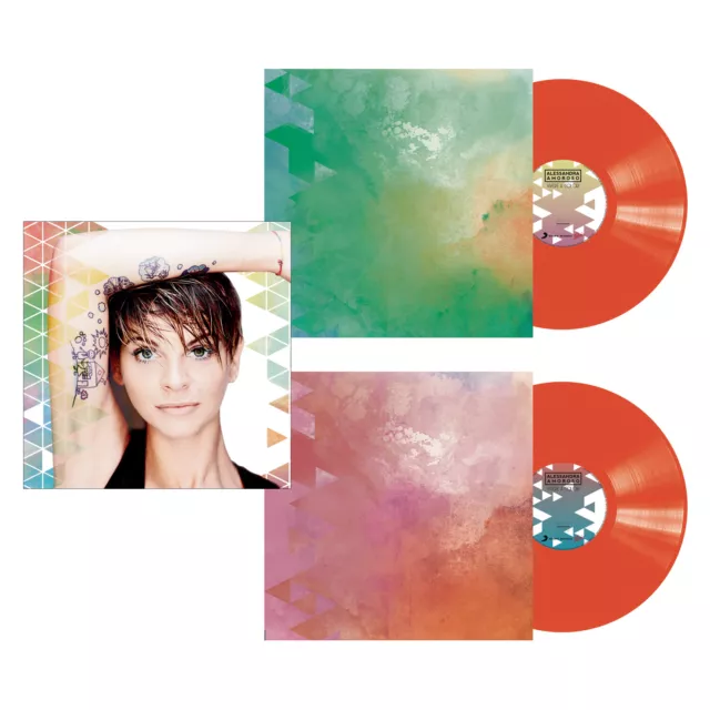 ALESSANDRA AMOROSO - Vivere A Colori (2022) 2 LP orange vinyl