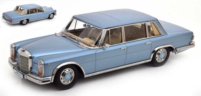 Mercedes 600 SWB W100 1963 hellblau 1:18 KK-Scale 180602