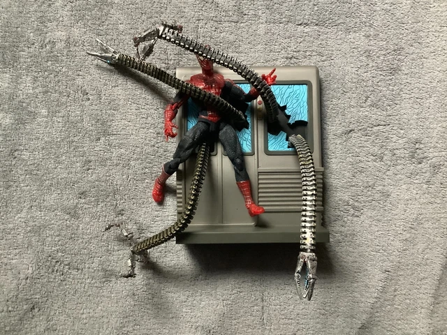 Figurine Spider-Man 2 – Spin & Kick – Toy Biz 2004 – Occasion