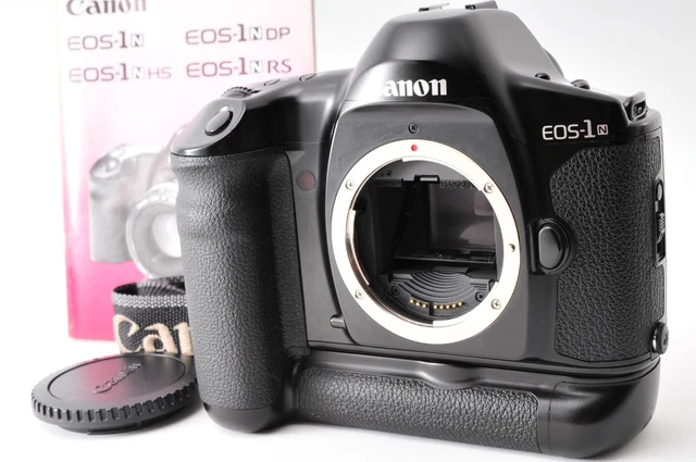 【N.MINT】Canon EOS-1N EOS 1N HS SLR 35mm Film Camera Body +Strap JAPAN #177L1