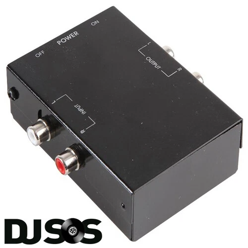 TURNTABLE RECORD PLAYER preamp phono preamplifier riaa eq to line level