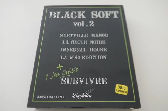 Jeu Amstrad CPC 6128 - ALIVE - Lankhor (bon état)