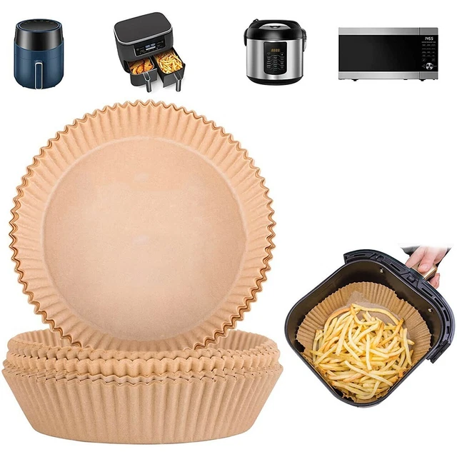 PARENCE.- Lot De 20 Bases Rondes En Papier Pour Friteuse à