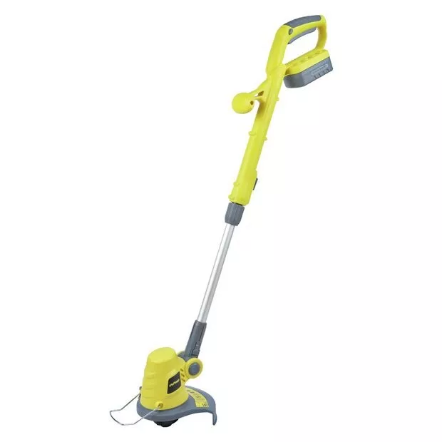 Challenge 23cm Cordless Grass Trimmer - 18V BARE UNIT (NO BATTERY & CHARGER) .