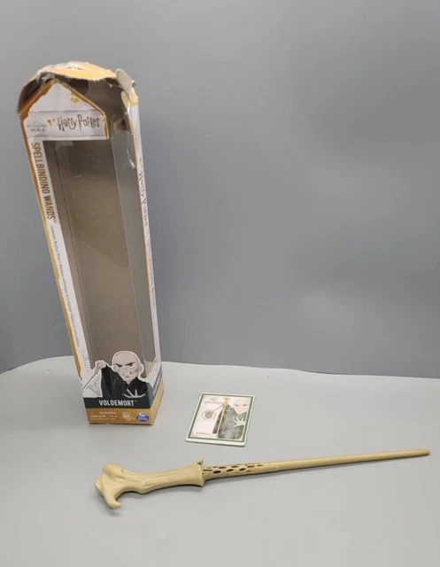 Harry Potter Voldemort Zauberstab Mit Licht - Offiziell Lizenziert 18 Cm