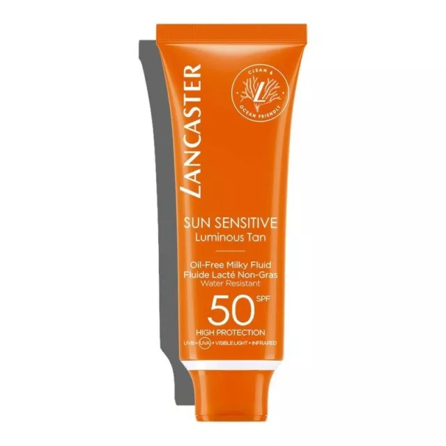 LANCASTER Sun sensitive oil-free milk SPF50 - face sunscreen 50 ml