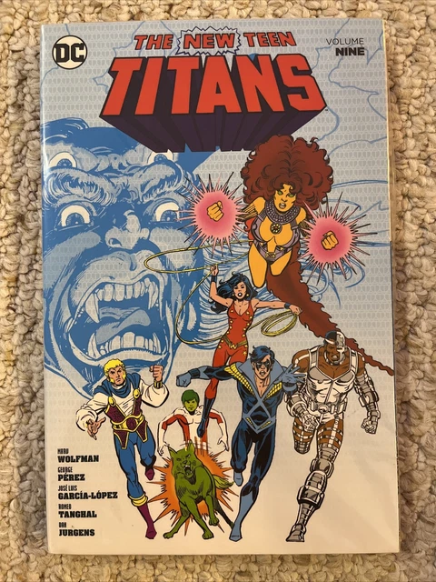 New Teen Titans Vol. 9 by Marv Wolfman (2018, Trade Paperback)