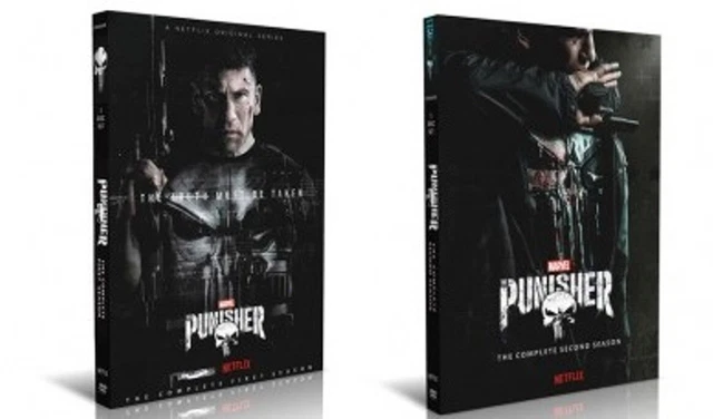 The Punisher Season 1& 2 Complete Box Set DVD 6-Discs New Sealed Region 1 * US