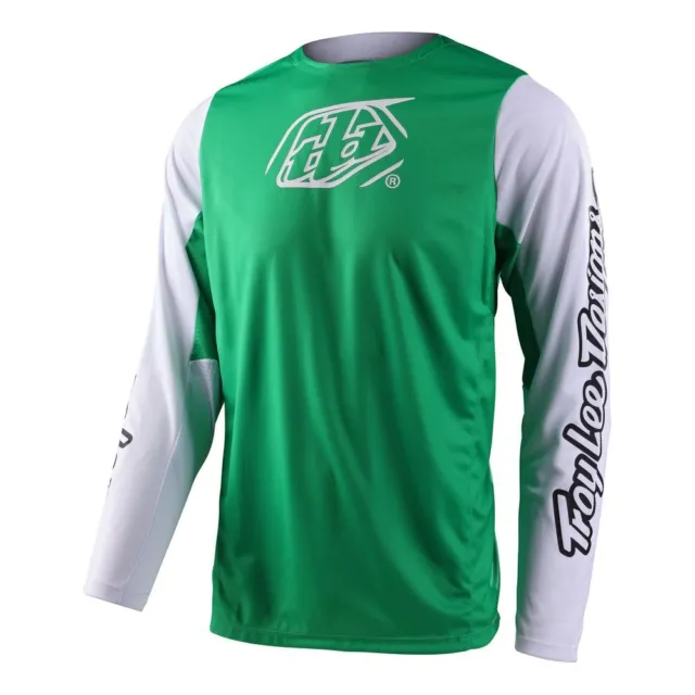 377929054 - Ventilated and comfortable GP PRO ICON motocross jersey L/Green