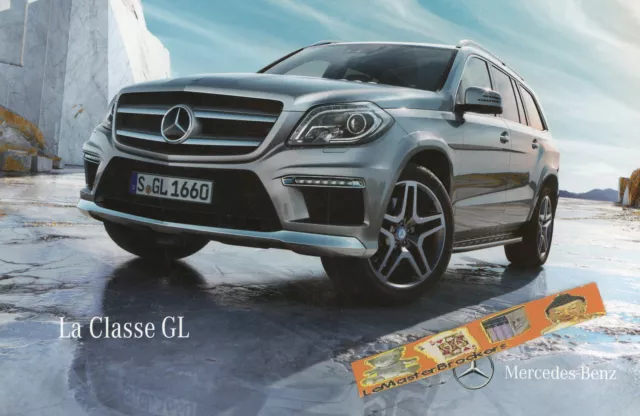 Mercedes Classe GL 350 500 63 AMG 4MATIC Brochure Catalogue 2013 Essence Diesel