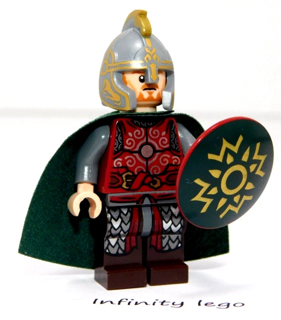 LEGO EOMER MINIFIG Lord of the Ring The Two Towers Uruk-Hai Army 9471 ...