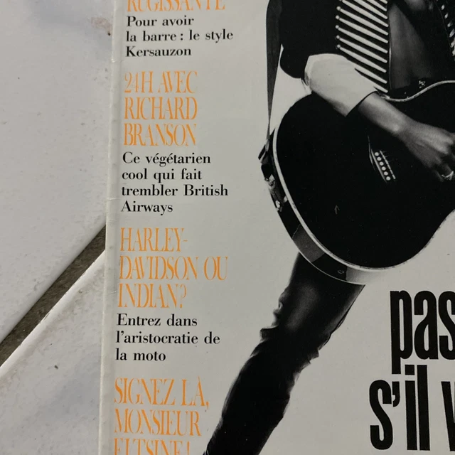 lui magazine Naomi Cambel