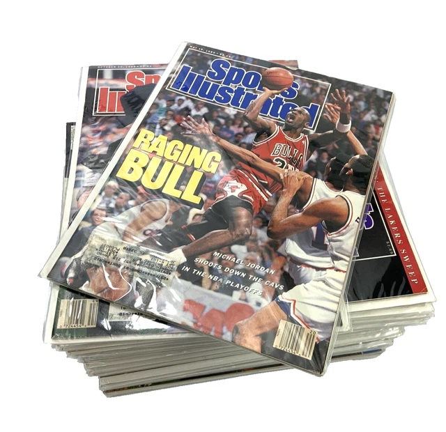 VTG LOT OF 37 SPORTS ILLUSTRATED Magazines From 1989 in Protective