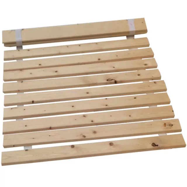 Wooden Bed Slats - Replacement Wooden Bed Slats For 6ft Super King Bed = 183cm