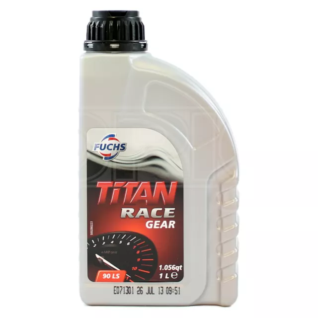 Fuchs Titan Race Gear 90 LS Performance Gear & Limited Slip Diff Oil 1 Litre