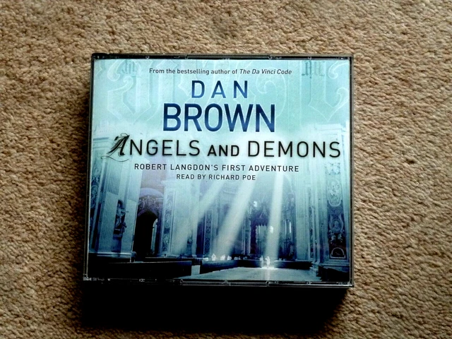 Dan Brown - Angels And Demons  -  Audio Book - Talking Book  ( 6 Cds )