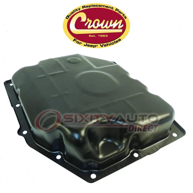 Crown Automotive 52852912AC Automatic Transmission Oil Pan for Hard Parts io