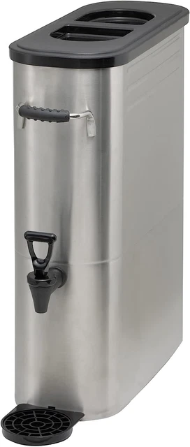 SSBD-5 Stainless Steel Ice Tea Dispenser, 5-Gallon,Medium