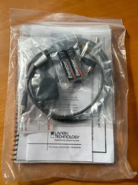 Laser Technology Electronic Compass Module II User's Manual and Cables NEW MINT