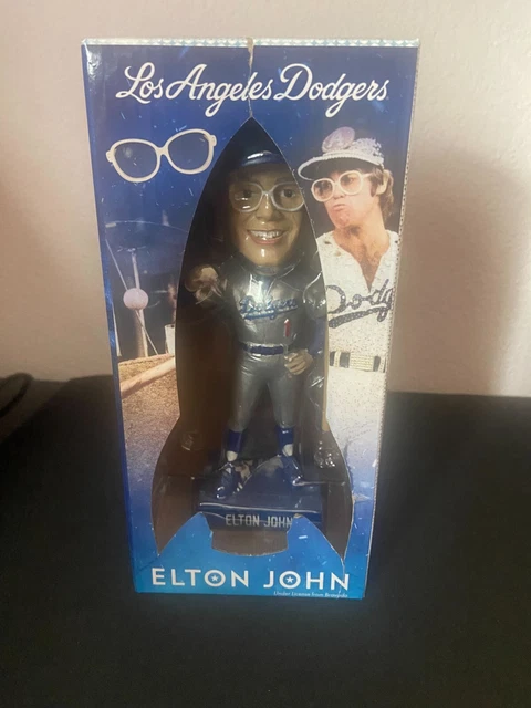 ELTON JOHN BOBBLEHEAD Los Angeles Dodgers 2022 9/30/22 NEW IN BOX W