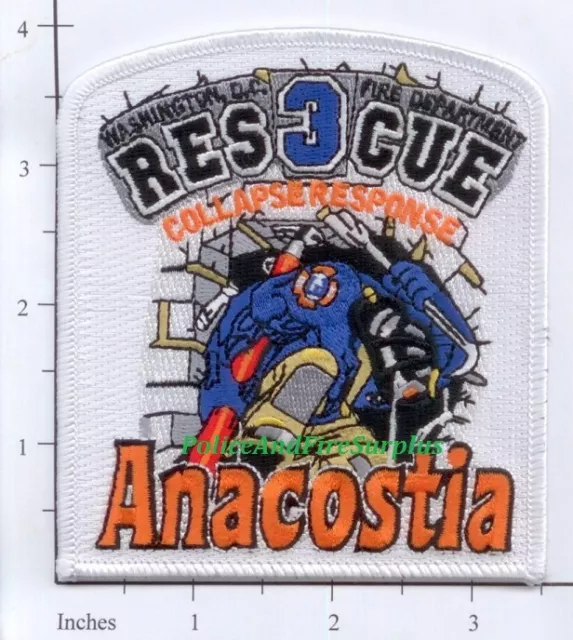 Washington DC - Rescue 3 District of Columbia Fire Dept Patch Collapse Response2