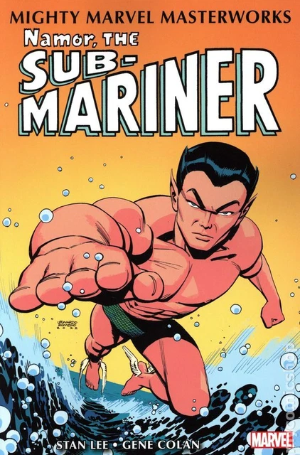 Mighty Marvel Masterworks Namor the Sub-Mariner TPB 1A-1ST NM 2022 Stock Image