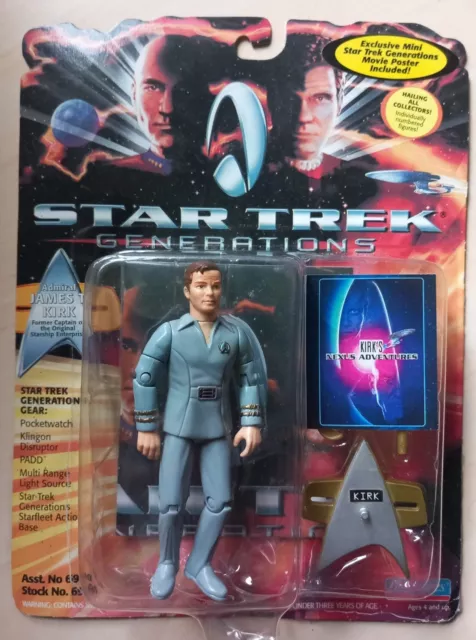 Playmates STAR TREK Generations  Kirk im Nexus Custom Figur Commander